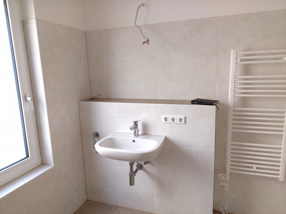 Bad mit Handtuchheizk�rper Wohnung Waiblingen