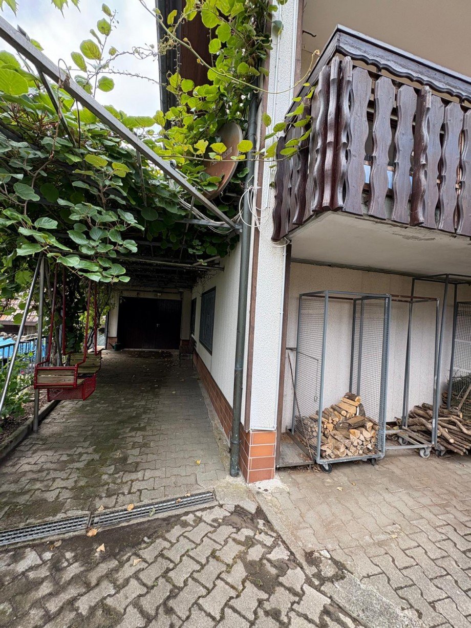 Garage 2 / Kamin-Holzlager Zweifamilienhaus Rudersberg