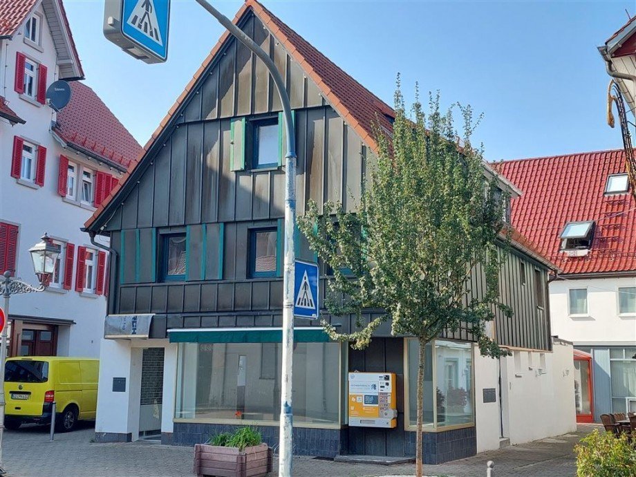 Ansicht Ostseite Etagenwohnung Welzheim