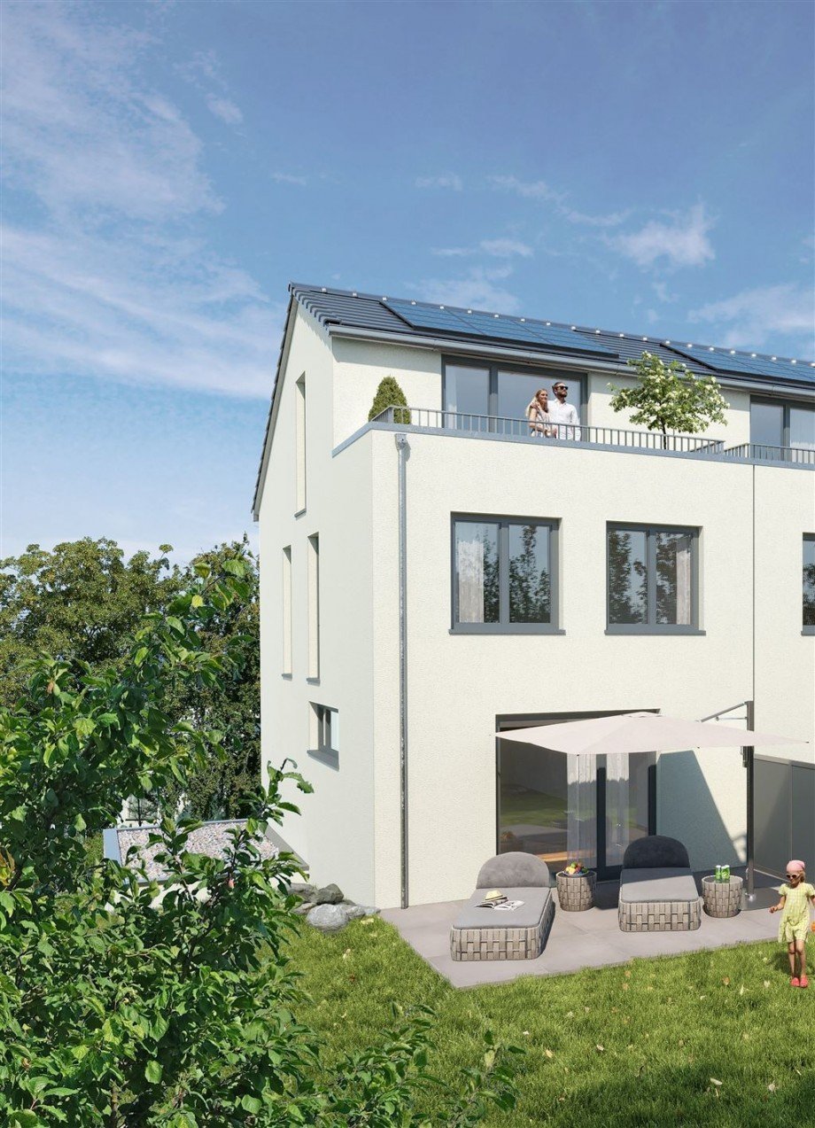 DHH -unverbindliche Illustration- Doppelhaush�lfte Schorndorf