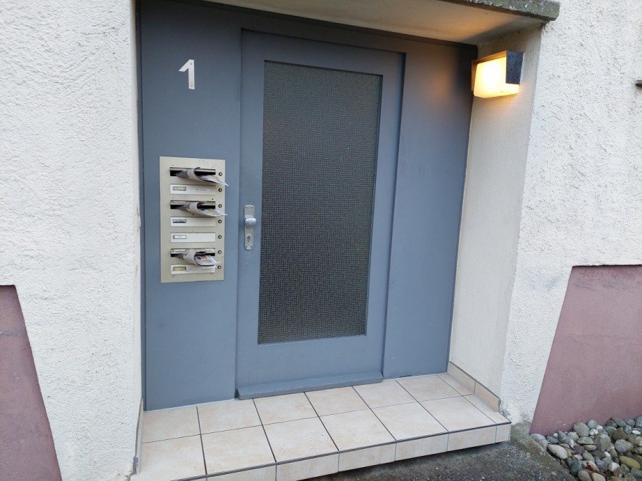 Hauseingang Haus Backnang