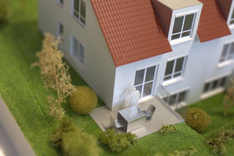 Beispiel_DHH_Satteldach Rudersberg , W�rtt Doppelhaush�lfte Helles Doppelhaus! Ruhiger Lage! Nahe Landschaftsschutzgebiet!