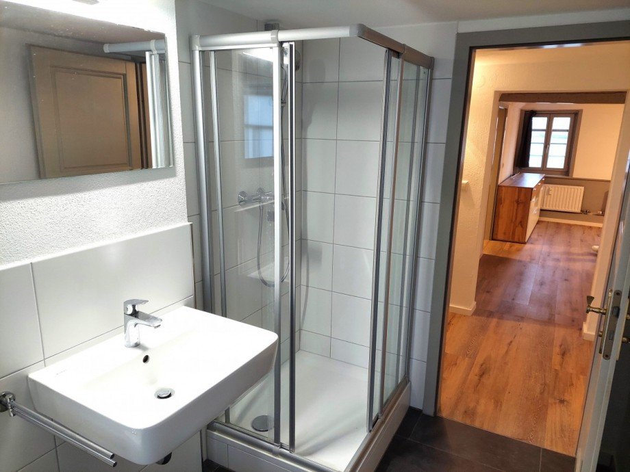 Duschbad mit Fenster / WC Erdgeschosswohnung Berglen