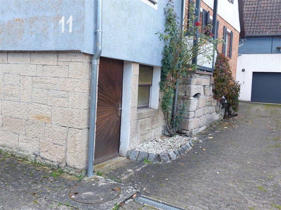Au�enzugang Heizraum Doppelhaush�lfte Rudersberg