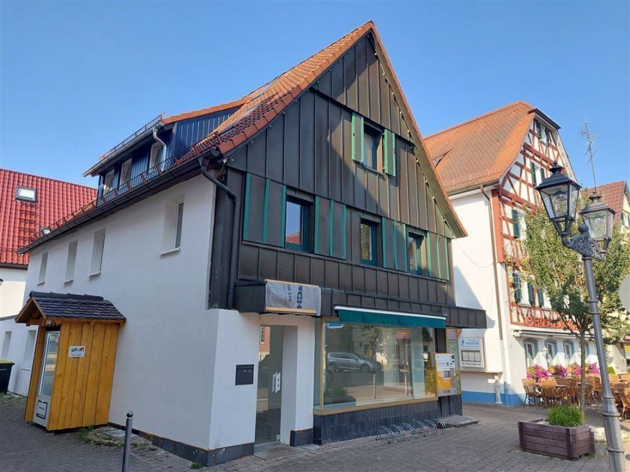 Ansicht Ostseite Etagenwohnung Welzheim