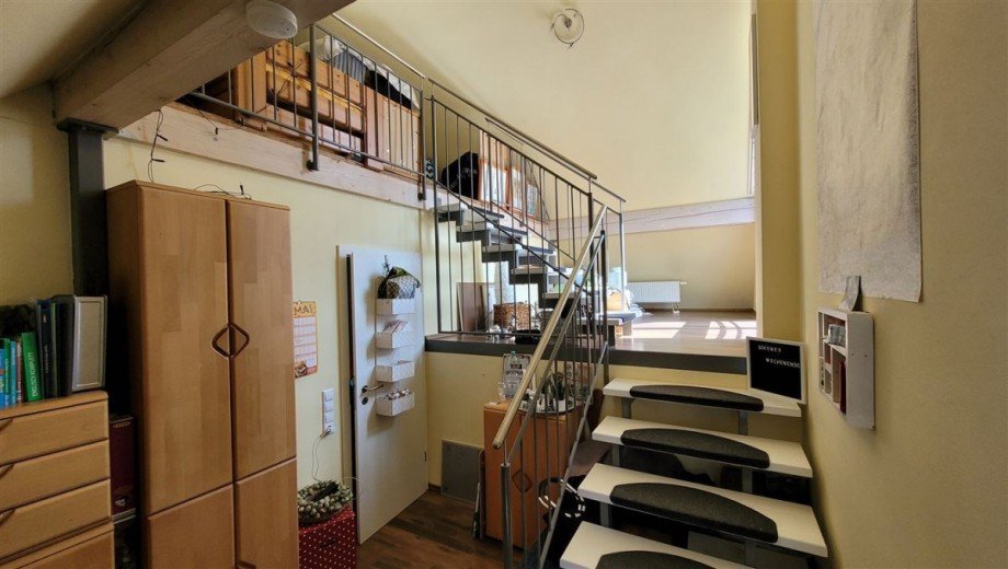 Galeriezugang Doppelhaush�lfte Schorndorf , W�rtt