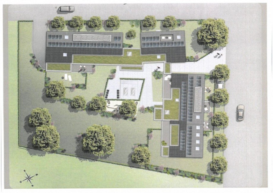 Lageplan Dachgeschosswohnung Stuttgart