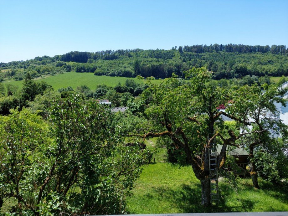 Aussicht Balkon Haus Rudersberg