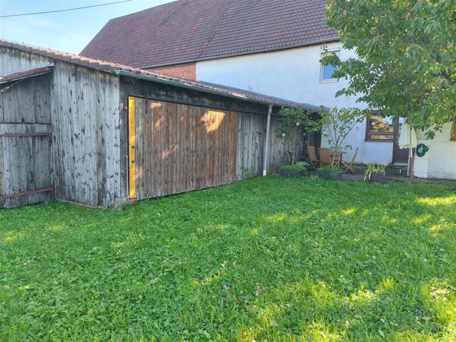 Schuppenanbau Westseite Bauernhaus Schorndorf , W�rtt