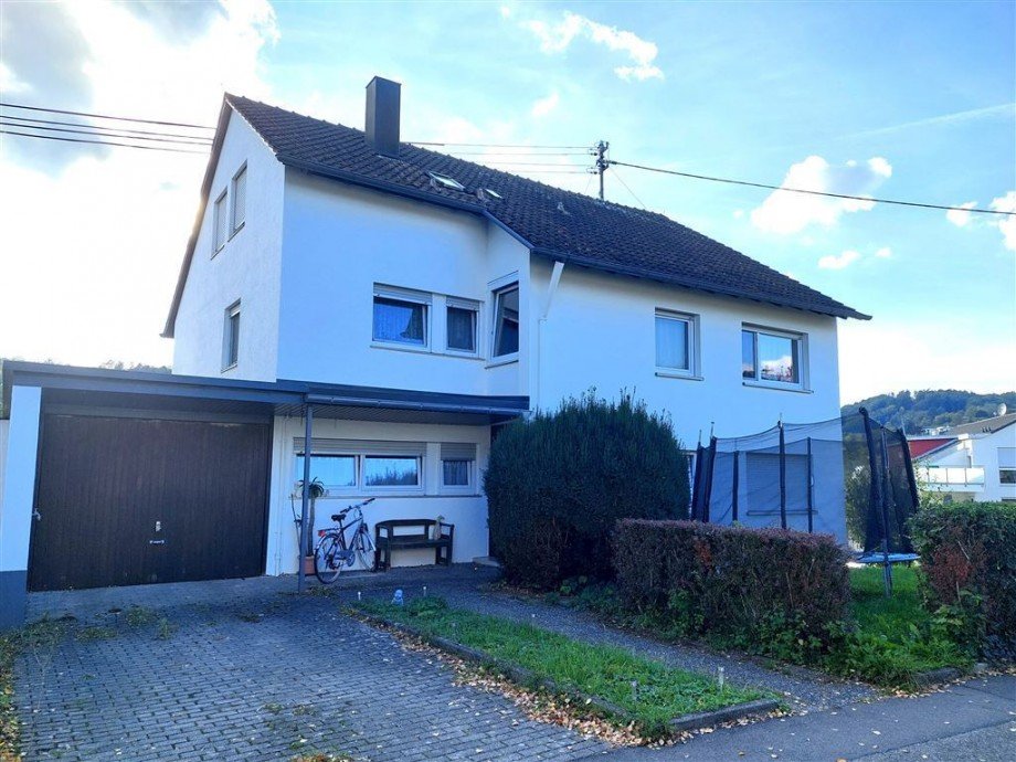 Nordseite Garage / Hauseingang Mehrfam.-Haus Mehrfamilienhaus Rudersberg