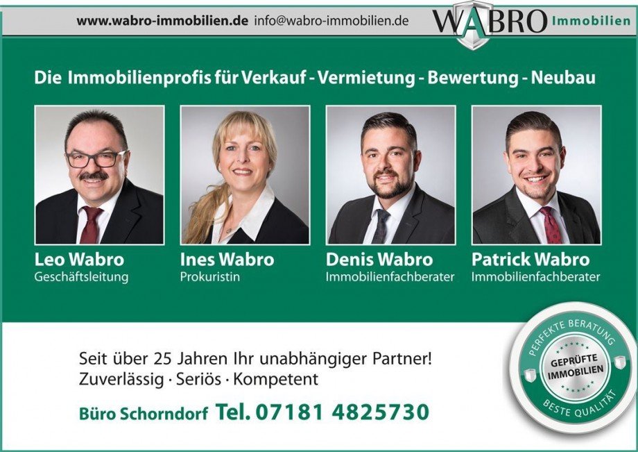 Wabro_Imageanzeige_Immoportal_2021_01 Zweifamilienhaus Rudersberg , W�rtt