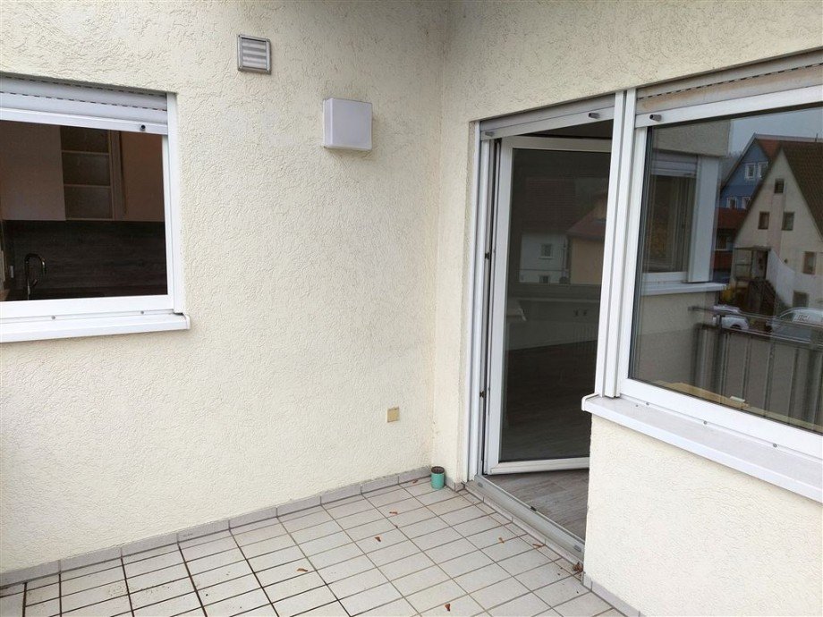 Windgesch�tzer Balkon Etagenwohnung Rudersberg , W�rtt