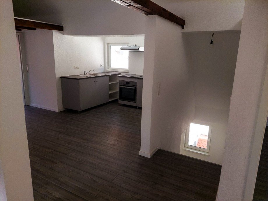 Wohn-, Ess-, K�chenbereich Dachgeschosswohnung Welzheim