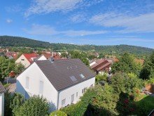Aussicht Westseite Schickes Haus in sonniger Wohnlage! Inkl. Einbauk�che, Garage u. Sauna!