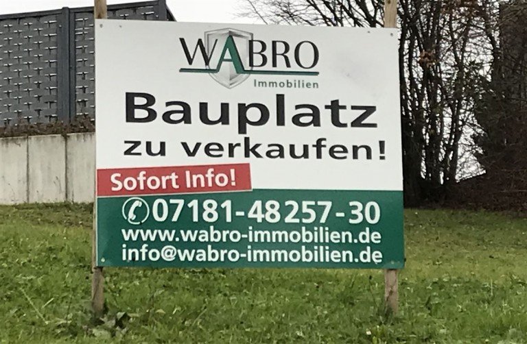 Bauplatz zu verkaufen Schorndorf Wohngrundst�ck *-DHH-Bauplatz mit gro�em Garten-!*
