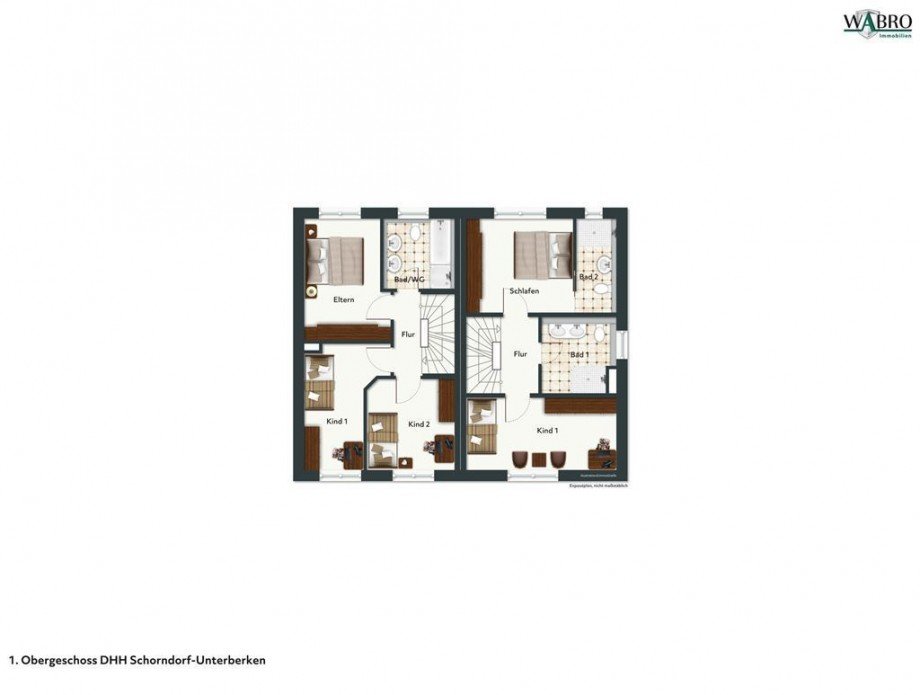 OG-Entwurf Doppelhaush�lfte Schorndorf