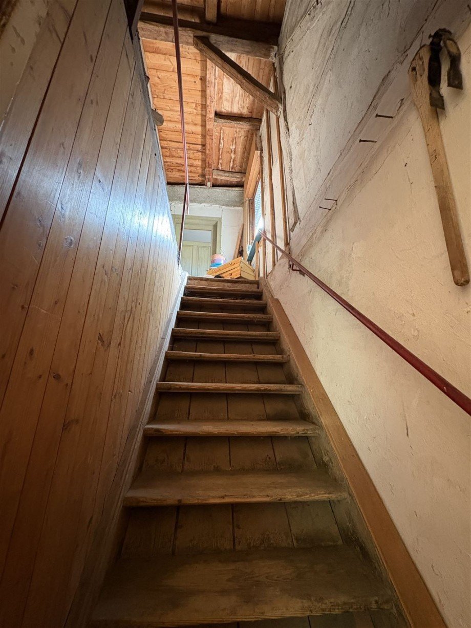 Treppenaufgang DG Bauernhaus Schorndorf , W�rtt